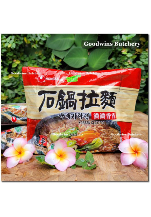 Noodle mie instant udon Korea Nongsim 120g CLAYPOT RAMYUN